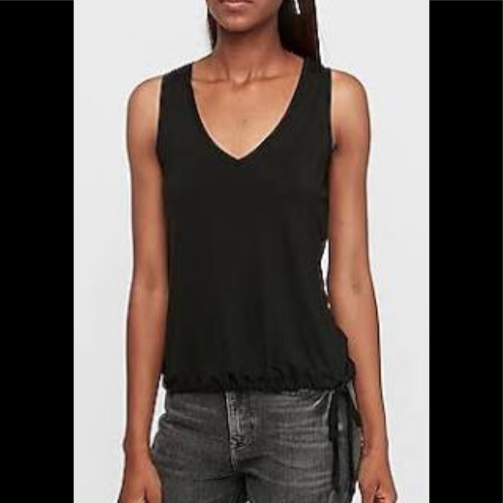 Express Black Sleeveless Top